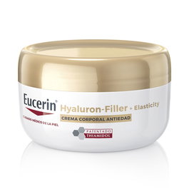 Eucerin HYALURON-FILLER + Elasticity Crema Corporal Antiedad 200 ml con Ácido Hialurónico y Thiamidol - Hidratante, Mejora Elasticidad, Reduce Manchas