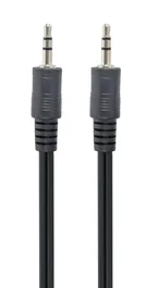 Gembird CCA-404-5M Cable de audio 3,5mm Negro 5m