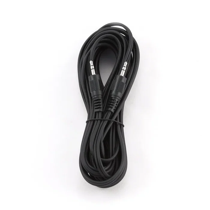 Gembird CCA-404-5M Cable de audio 3,5mm Negro 5m