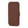 Apple iPhone 17 Funda Folio Lynge dbramante1928 con MagSafe - Cuero de Grano Entero Bronceado, Cierre Magnético, Bolsillo para 3 Tarjetas