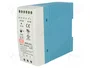 MEAN WELL MDR-40-5 30W 5VDC 6A Alimentador para carril DIN