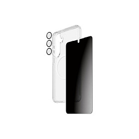 PanzerGlass CR94821 CARE Privacy 3-in-1 Set Funda y Protector Samsung Galaxy S26+ Negro Transparente
