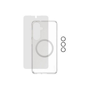 PanzerGlass CR94821 CARE Privacy 3-in-1 Set Funda y Protector Samsung Galaxy S26+ Negro Transparente