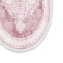 Mijölnir 410602 - O V2 Juego de Alfombras de Baño Lujosas Suaves de Poliéster Antideslizantes Antibacterianas Powder 50x60 cm y 60x100 cm