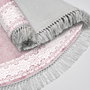 Mijölnir 410602 - O V2 Juego de Alfombras de Baño Lujosas Suaves de Poliéster Antideslizantes Antibacterianas Powder 50x60 cm y 60x100 cm