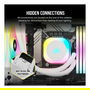 Corsair H100i iCUE LINK Refrigeración Líquida AIO 240mm Blanco RGB