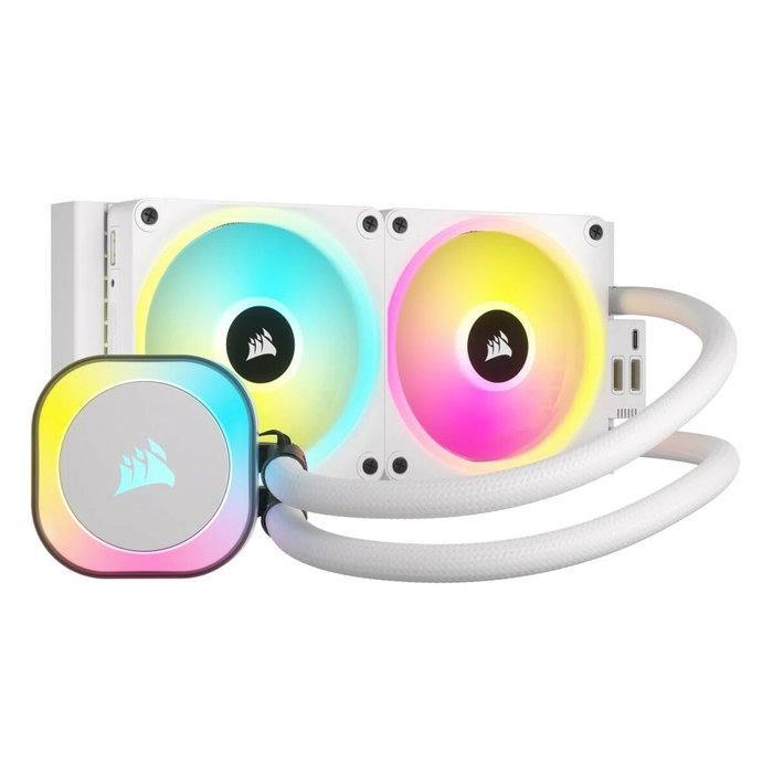 Corsair H100i WAK Cooling iCUE LINK WHITE RGB AIO 240mm Corsair H100i WAK Cooling iCUE LINK WHITE RGB AIO 240mm