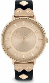 Daisy Dixon Reloj DD107BRG Rosa y Negro