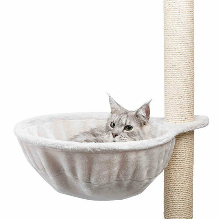 Árbol rascador para gatos Trixie Gris claro Poliéster Ø 45 cm