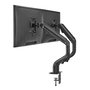 Ewent Soporte Escritorio EW1534 para 2 Monitores hasta 34" con Resorte Mecánico y Gestión de Cables