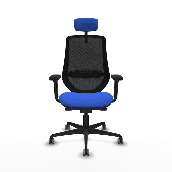 PIQUERAS Y CRESPO Silla de oficina Mardos con Mecanismo Sincro/Traslack, Azul y Negro PIQUERAS Y CRESPO Silla de oficina Mardos con Mecanismo Sincro/Traslack, Azul y Negro