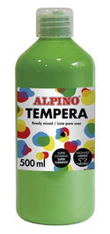 Tempera Alpino Liquida 500 Ml (Botella) Verde Claro
