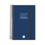 Finocam Agenda Anual 2027 Espiral Basic Opaque Azul