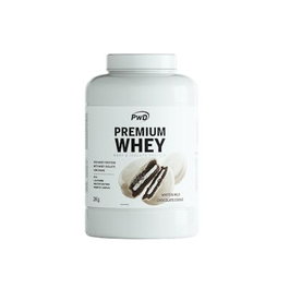 PWD NUTRITION Premium Whey 2Kg White & Milk Chocolate Cookie - Proteína en Polvo