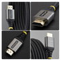 StarTech Cable HDMI Certificado Premium de Alta Velocidad 1m 4K 60Hz Negro, Plata