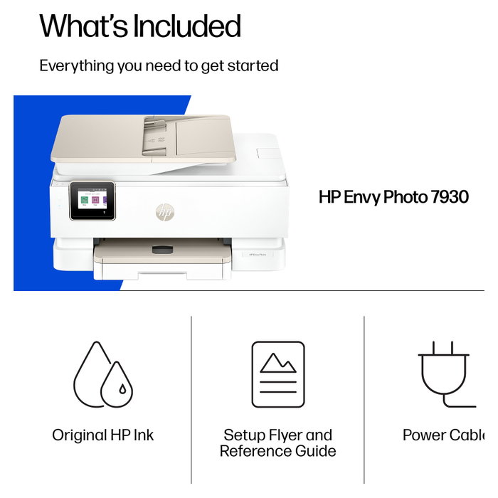 HP Envy Photo 7930 All-in-One Color Inkjet