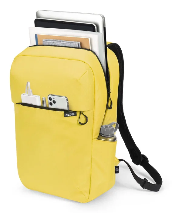 Dicota D32123-RPET Mochila Commuter para Portátil 13-16" 16L rPET Reciclado Resistente al Agua - Color Lime