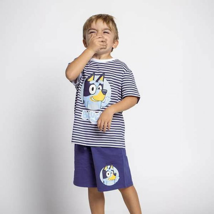 Conjunto de Ropa Bluey Azul oscuro 2 Años