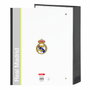 Safta Carpeta de 4 Anillas Real Madrid Equipación 25/26 Lomo Ancho