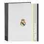 Safta Carpeta de 4 Anillas Real Madrid Equipación 25/26 Lomo Ancho