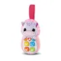 Vtech Baby VT80566855 Allo Baby Toudoux Rosa - Peluche Interactivo para Bebés, Música y Luces, Tacto Suave, Ideal para Regalo