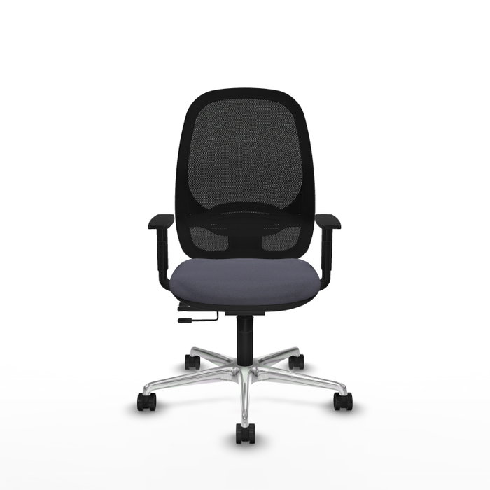 PIQUERAS Y CRESPO Silla de oficina Cilanco Gris oscuro y Negro PIQUERAS Y CRESPO Silla de oficina Cilanco Gris oscuro y Negro