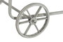DKD Home Decor Carro Vintage 67 x 46 x 110 cm Gris Natural Abeto Metal