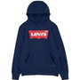 Sudadera con Capucha Niño S KNIT TOP Levi's LVB-BATWING SCREENPRINT HOODIE Azul marino L