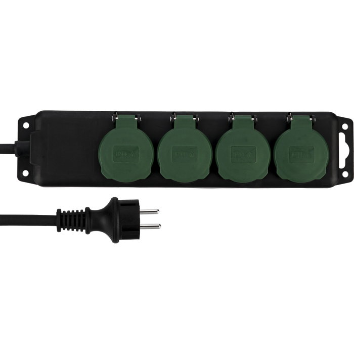 Rev Regleta IP44 de 4 tomas 1,4m Rev Regleta IP44 de 4 tomas 1,4m