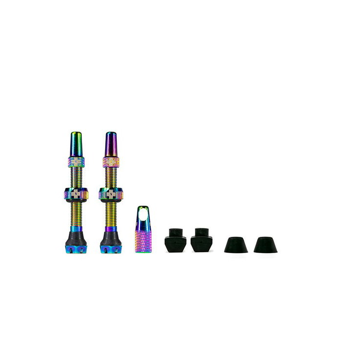 Muc-Off Válvulas sin Cámara V2 Aluminio 7075 - Sistema de Flujo de Aire para Inserción de Neumáticos Muc-Off Válvulas sin Cámara V2 Aluminio 7075 - Sistema de Flujo de Aire para Inserción de Neumáticos