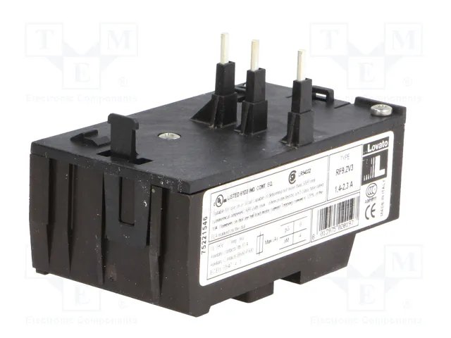 LOVATO ELECTRIC Relé térmico 1,4÷2,3A con agarres de tornillo