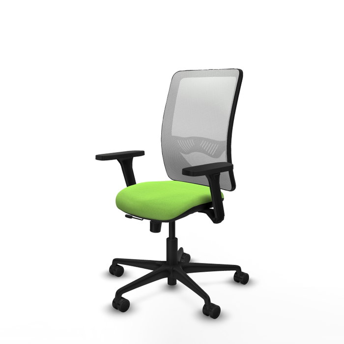 PIQUERAS Y CRESPO Silla de oficina Zulema con mecanismo Sincro/Traslack, Pistacho y Blanco PIQUERAS Y CRESPO Silla de oficina Zulema con mecanismo Sincro/Traslack, Pistacho y Blanco