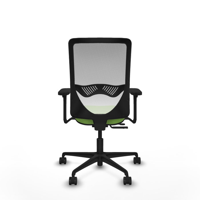 PIQUERAS Y CRESPO Silla de oficina Zulema con mecanismo Sincro/Traslack, Pistacho y Blanco PIQUERAS Y CRESPO Silla de oficina Zulema con mecanismo Sincro/Traslack, Pistacho y Blanco