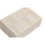 DKD Home Decor Set de 2 Joyeros de Resina y Mango Nacarado