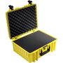 B&W Outdoor Case Type 6000 Amarillo con Insertos de Espuma