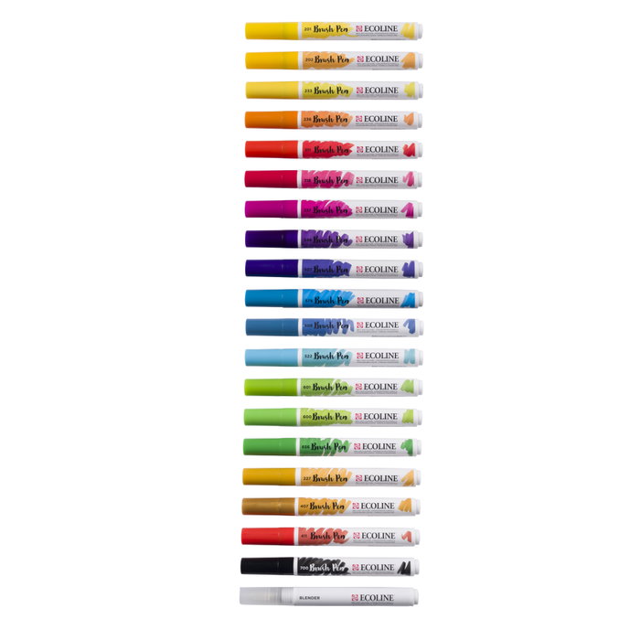 Ecoline Brush Pen estuche Paisaje 20 colores