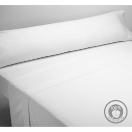 Sábana Encimera Hosteline IRIS Blanco Cama de 120