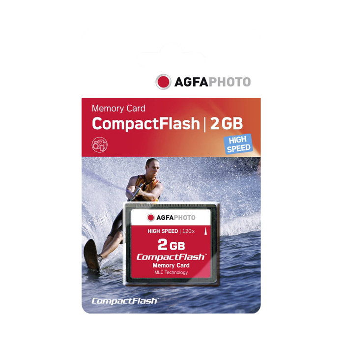 AgfaPhoto Compact Flash 2GB High Speed 120x MLC
