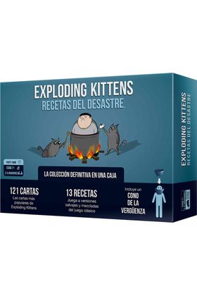 Asmodee Exploding Kittens Recetas del Desastre