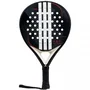 Adidas Paleta de Pádel Drive Negro 3.4 2025, Modelo de Control para Iniciación, Fibra de Vidrio, Forma Redonda, Balance Bajo, Goma EVA Soft, Ref. 204379
