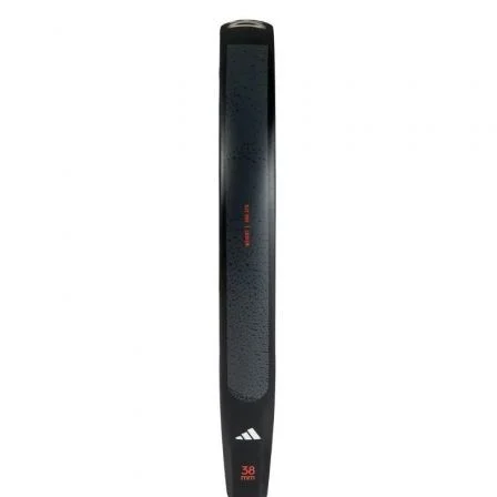 Adidas Paleta de Pádel Drive Negro 3.4 2025, Modelo de Control para Iniciación, Fibra de Vidrio, Forma Redonda, Balance Bajo, Goma EVA Soft, Ref. 204379