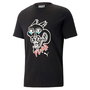 Camiseta de Manga Corta Hombre Puma Graphic Negro