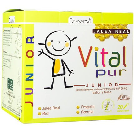 DRASANVI VITALPUR Junior 20 Viales sabor Fresa