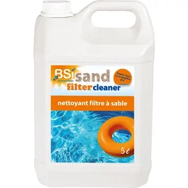 BSI Limpiador de filtros de piscina - Limpiador de filtros de arena - 5L - Mantenimiento de piscinas