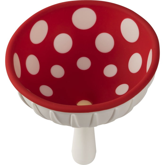 Ototo Magic Mushroom XL Funnel Blanco / Rojo