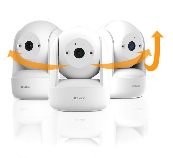 D-Link DCS-6501LH Cámara de Seguridad IP Wi-Fi 2K Pan/Tilt Blanco