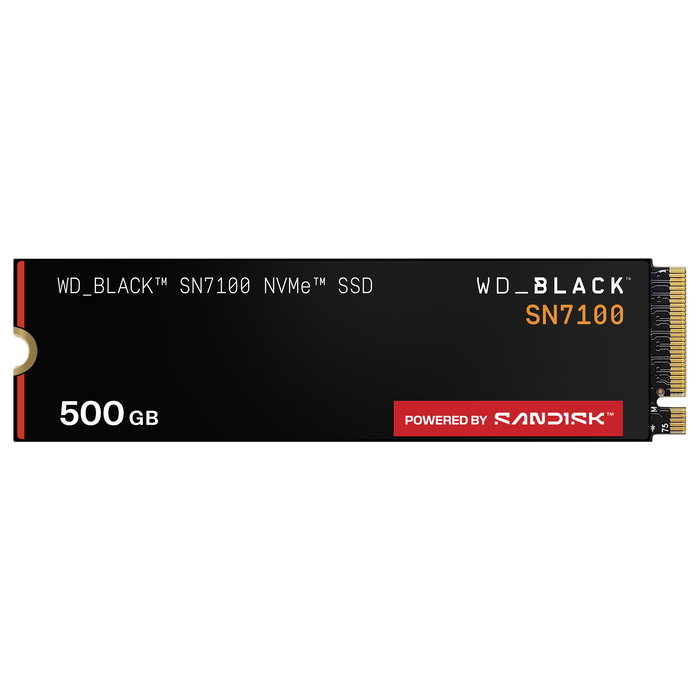Western Digital SN7100 NVMe 500GB M.2 PCIe 4.0 x 4 SSD Western Digital SN7100 NVMe 500GB M.2 PCIe 4.0 x 4 SSD