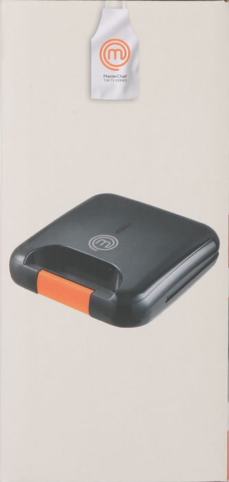 Masterchef Sandwichera 750W, Placas Antiadherentes, 26 x 12 x 26 cm (6 Unidades)