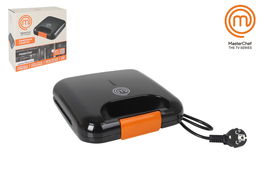 Masterchef Sandwichera 750W, Placas Antiadherentes, 26 x 12 x 26 cm (6 Unidades)