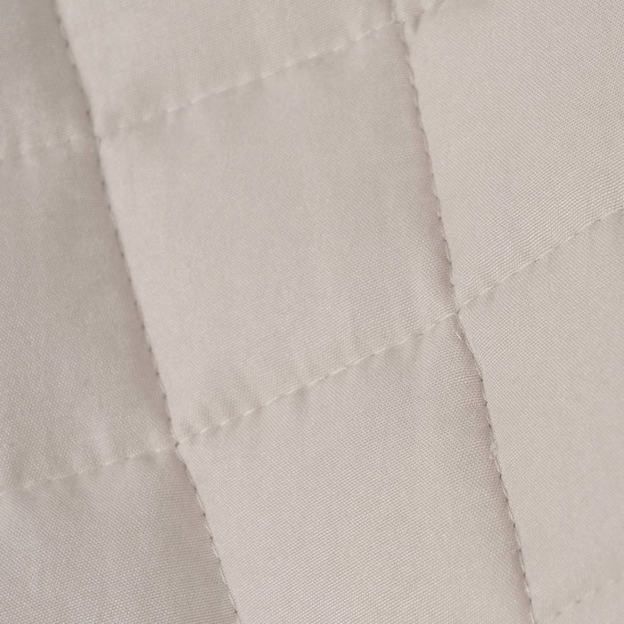 Colcha Beige Poliester Dormitorio 240 X 260 cm